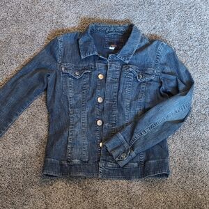 Stretchy Denim Jacket